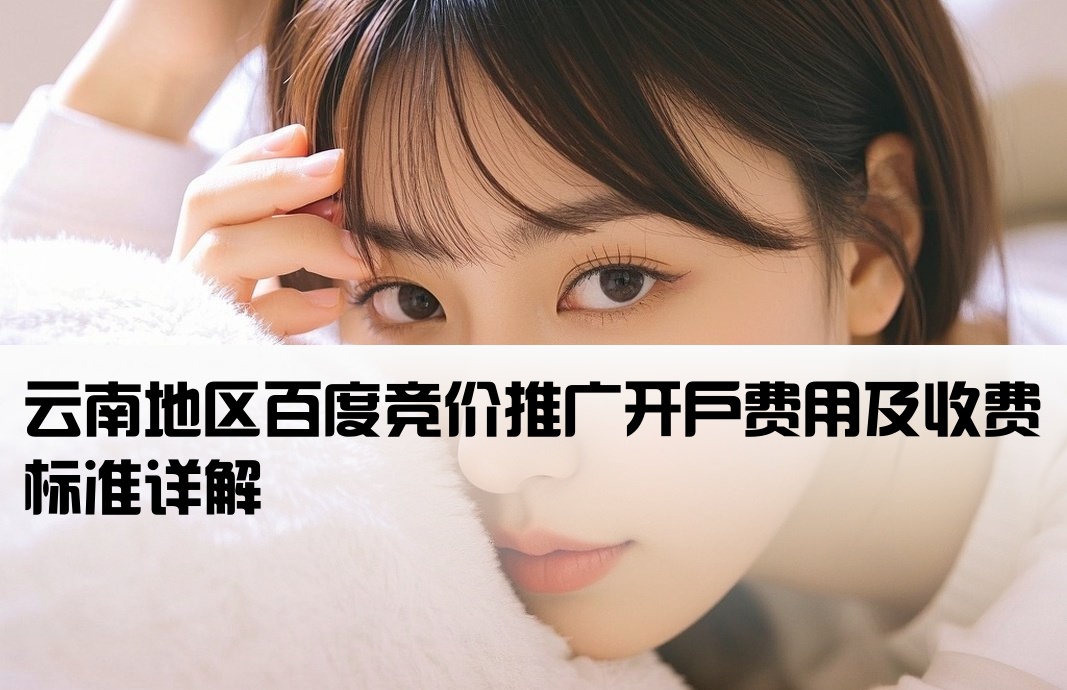 云南百度竞价开户多少钱