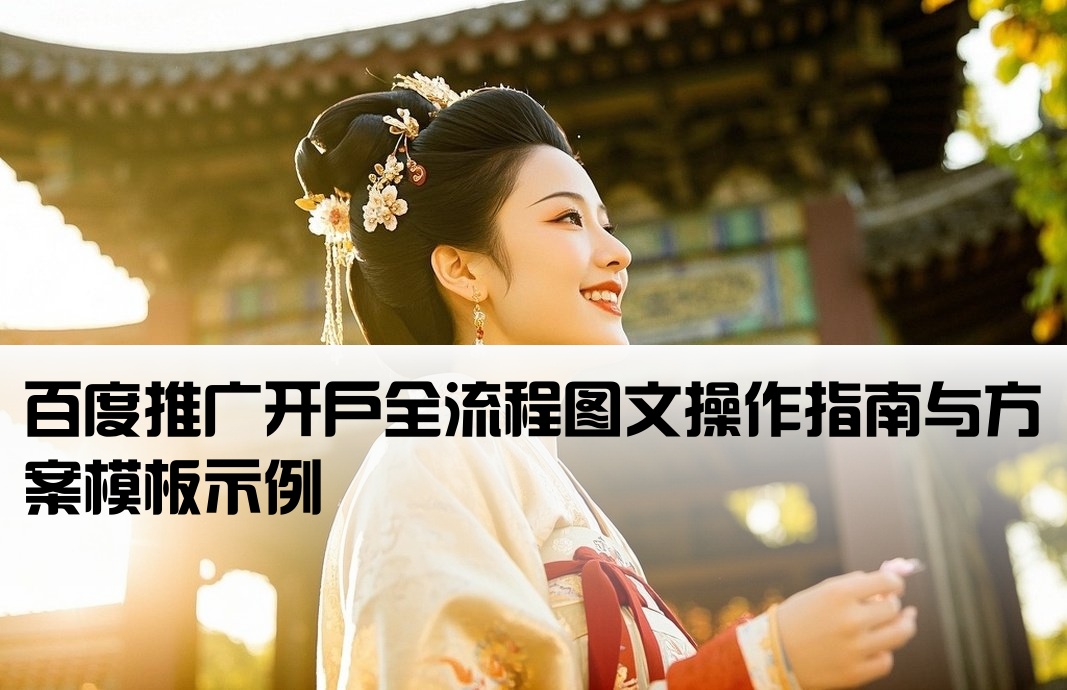 百度推广开户方案模板图片