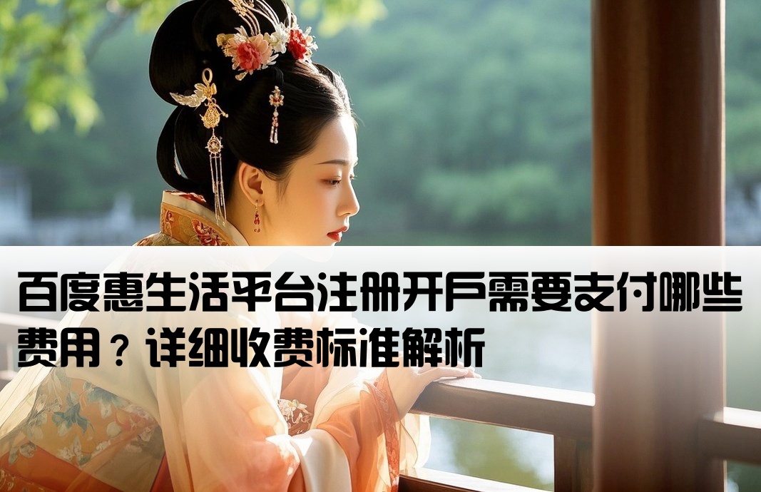 百度惠生活开户费用多少
