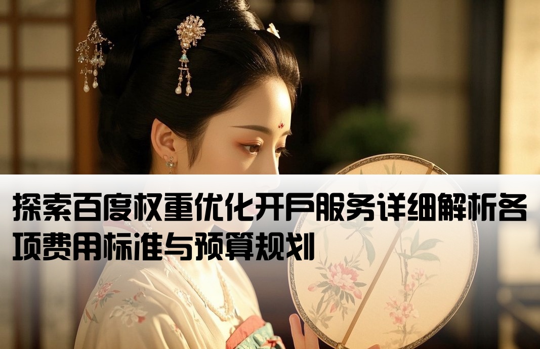 百度权重优化开户费用多少