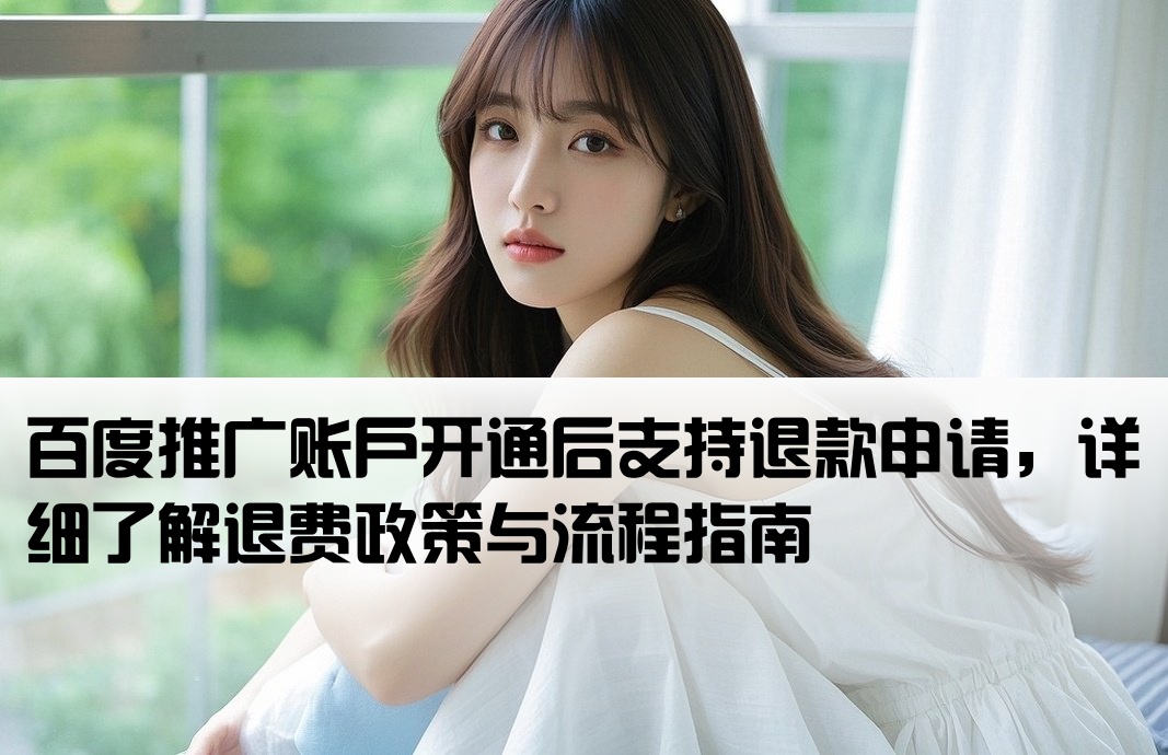 百度推广开户后可以退