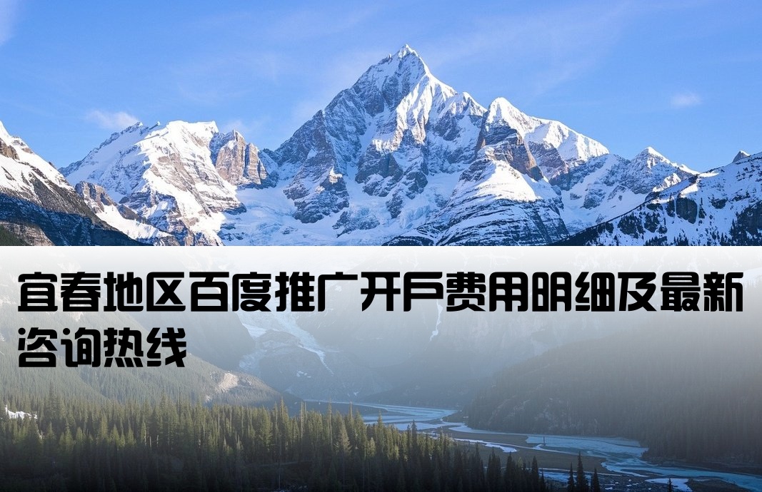 宜春百度开户价格表电话