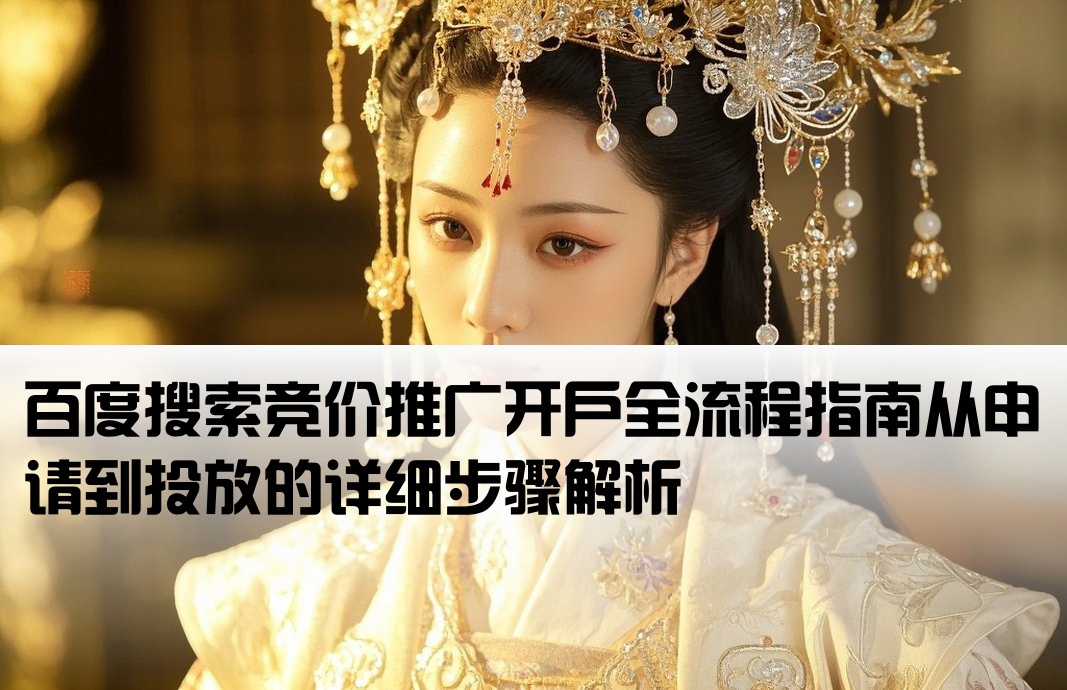 百度搜索竞价开户流程详解