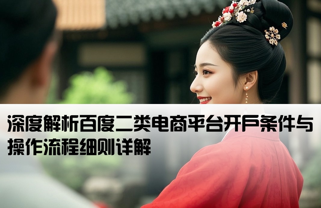 百度二类电商开户规则
