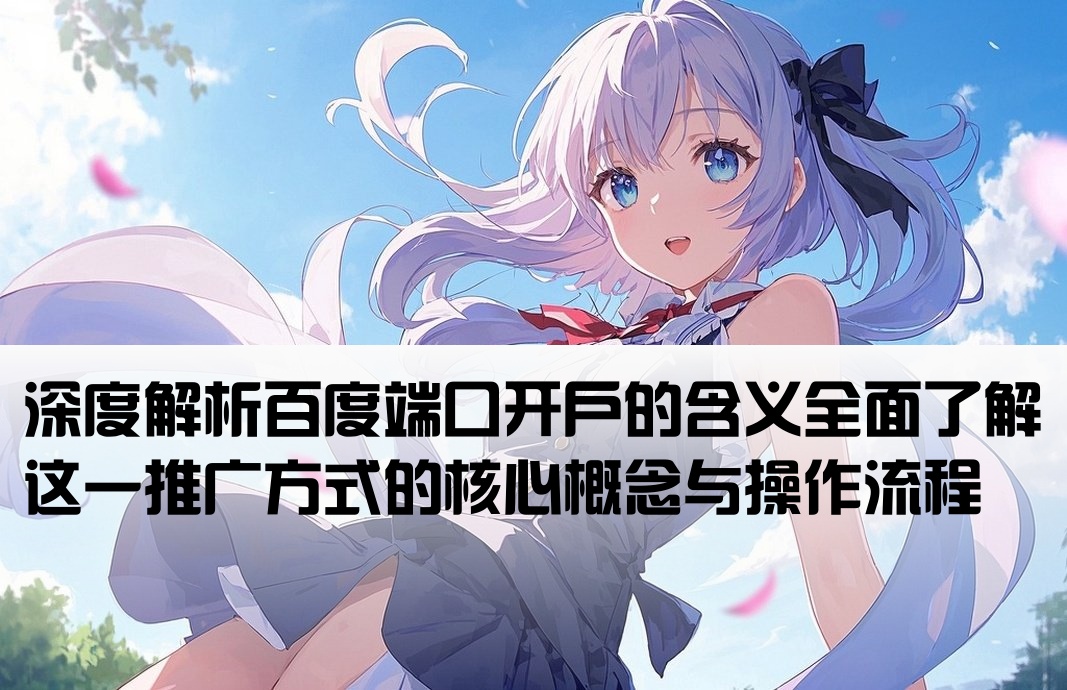 百度端口开户是什么意思