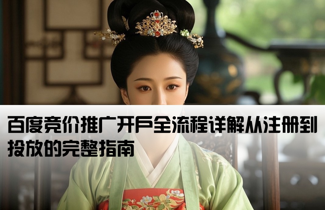 百度竞价开户推广怎么开通的