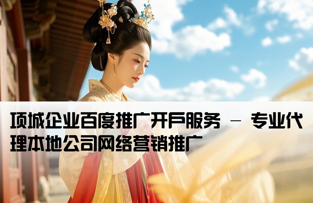 项城市百度开户本地公司