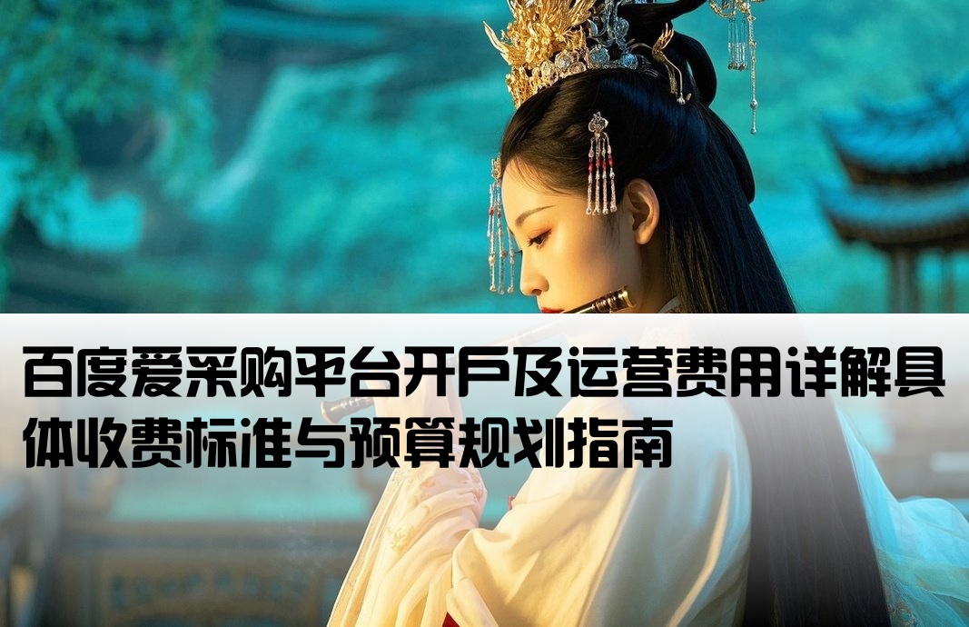 百度爱采购开户运营多少钱