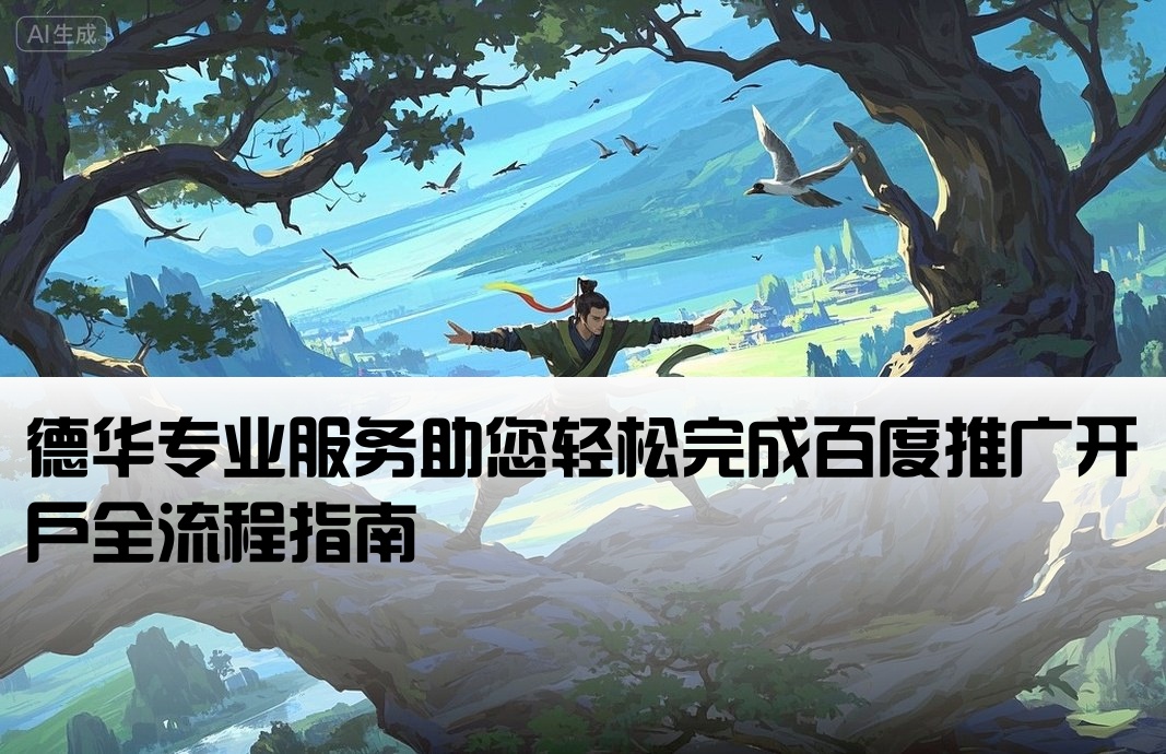 百度开户流程选择德华专业