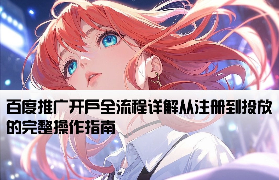 百度如何做推广开户