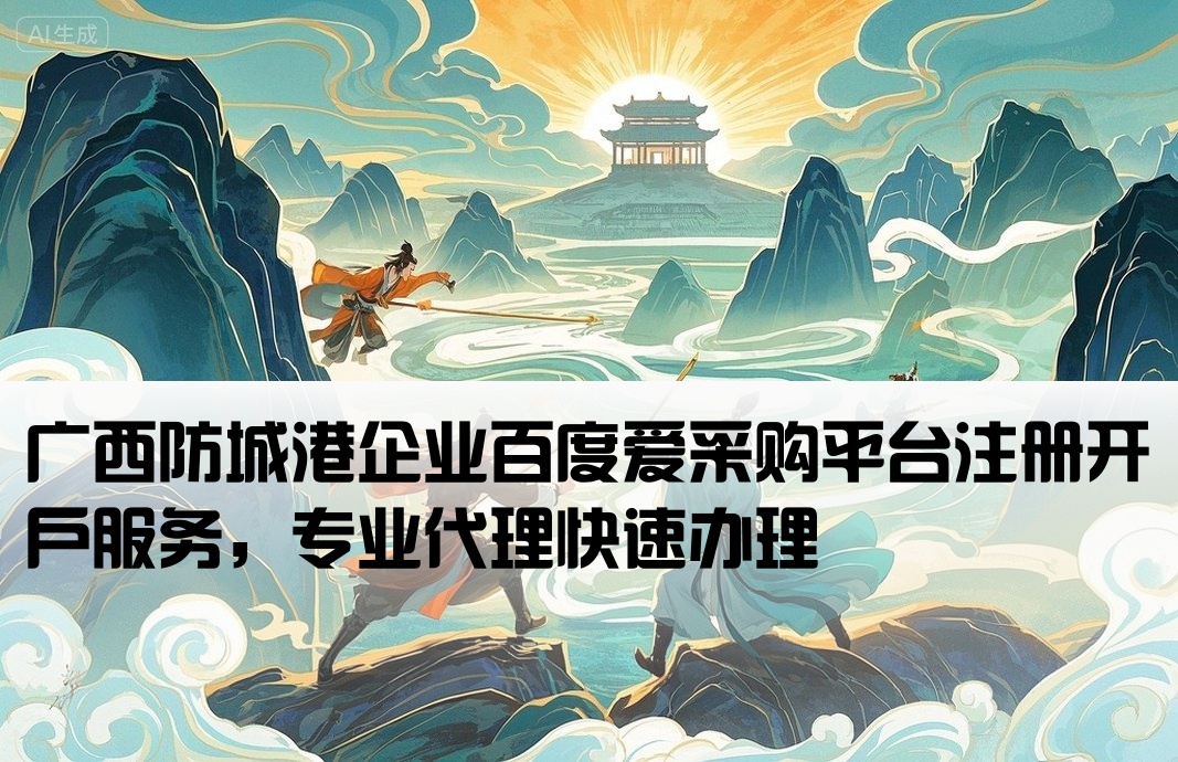 防城港百度爱采购开户