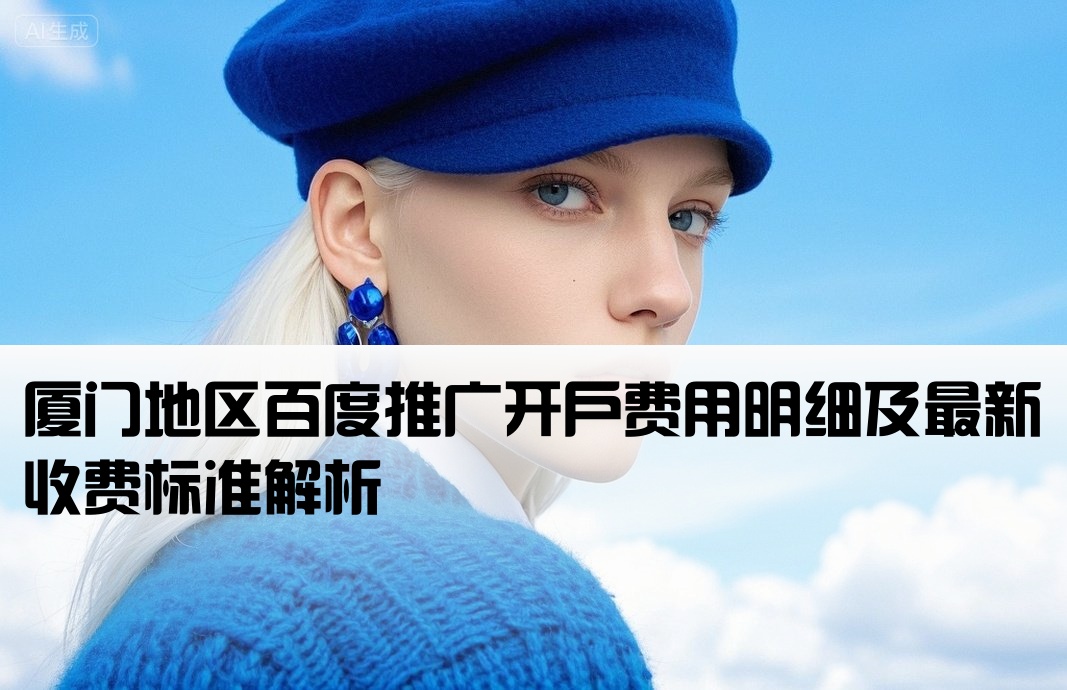 厦门百度广告开户多少钱