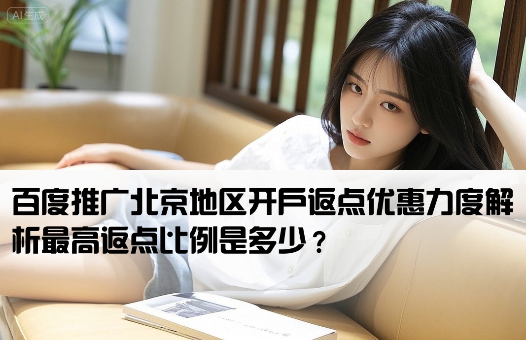 北京百度开户返点最高多少