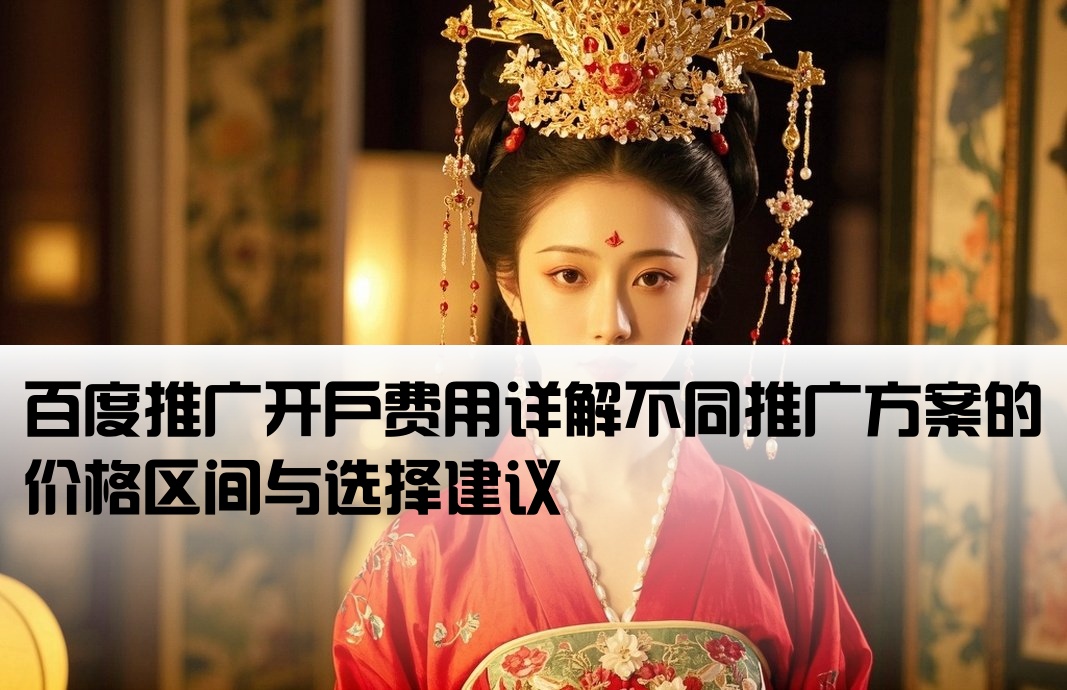 百度推广开户价格是多少