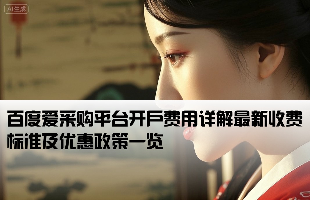 百度爱采购开户价格是多少