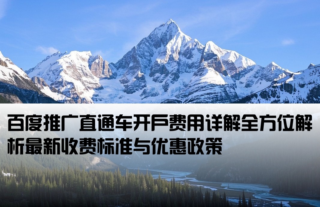 百度直通车开户费