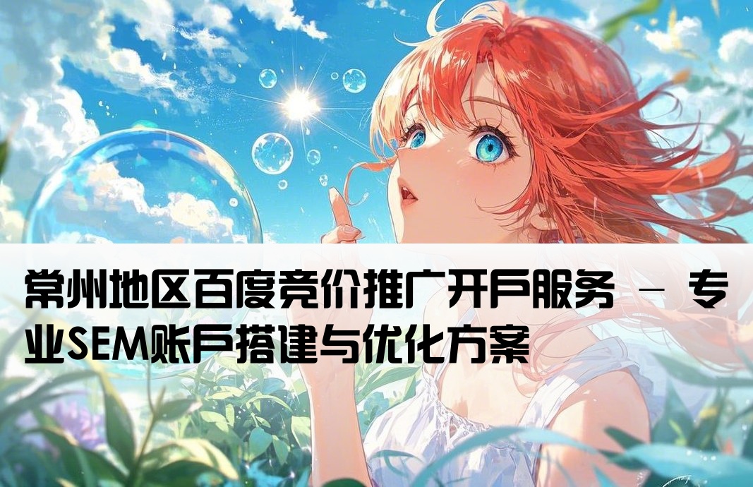 常州百度竞价推广开户sem