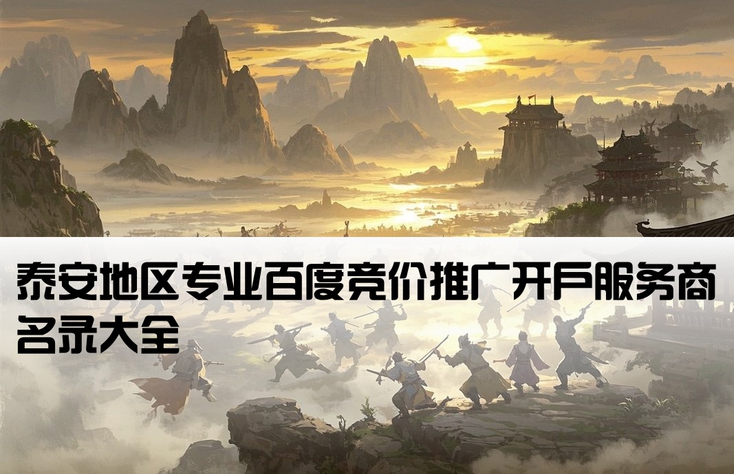 泰安百度竞价开户公司名单