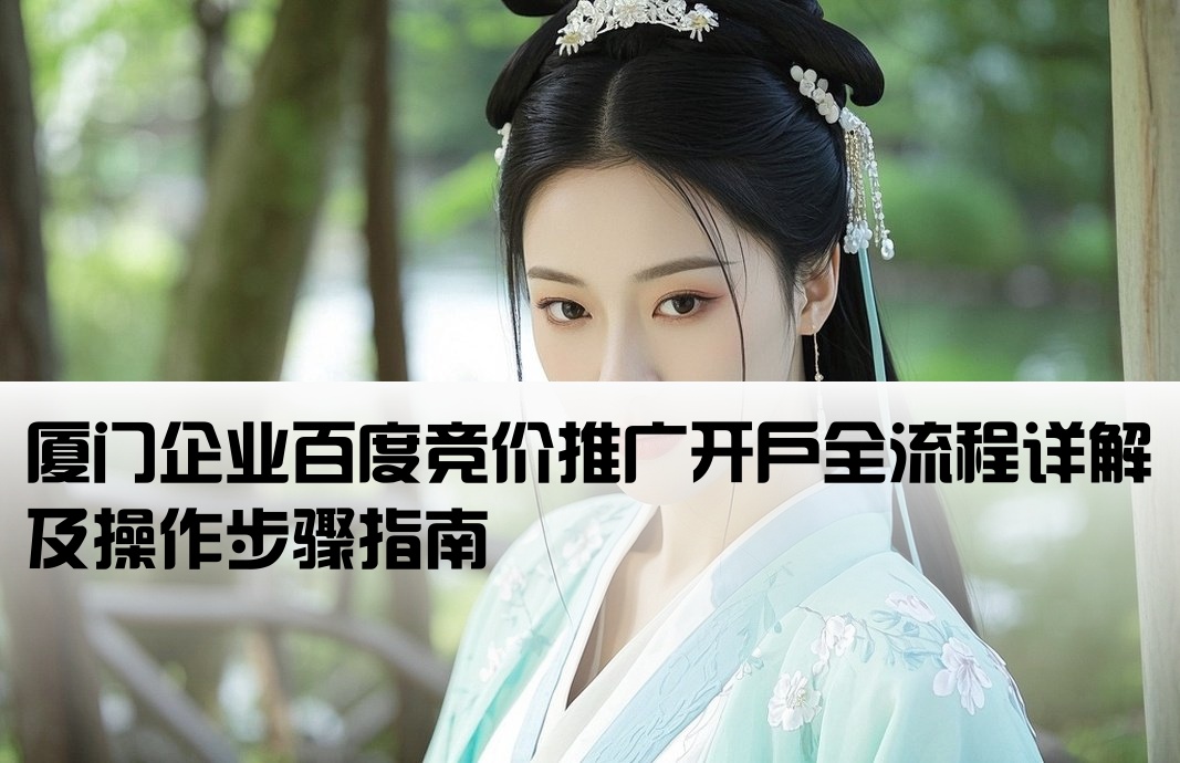 厦门百度竞价开户流程图