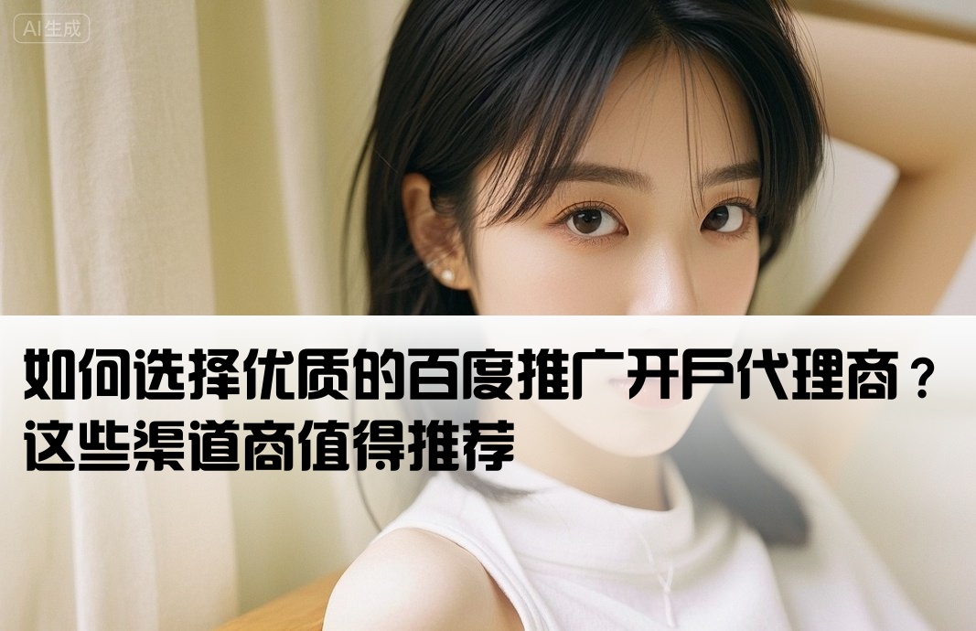 百度开户渠道商哪家好做