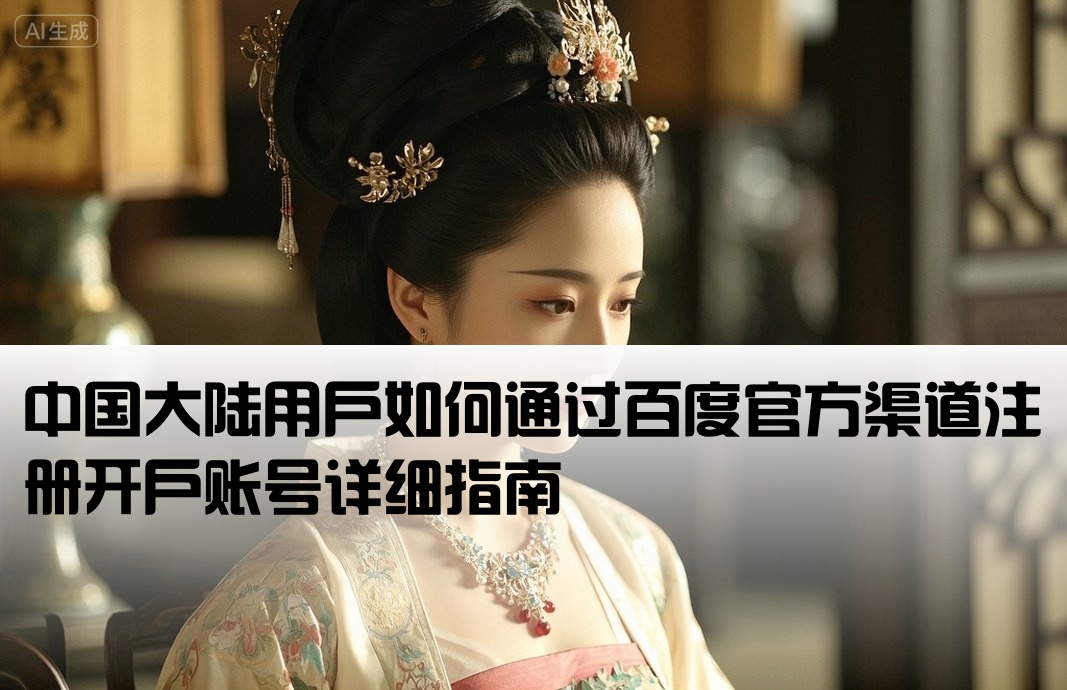 百度开户大陆怎么注册账号