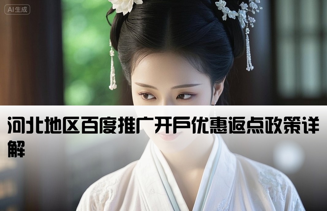 百度投流开户返点河北