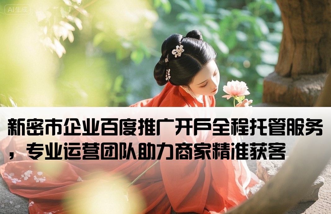 新密市百度开户包运营
