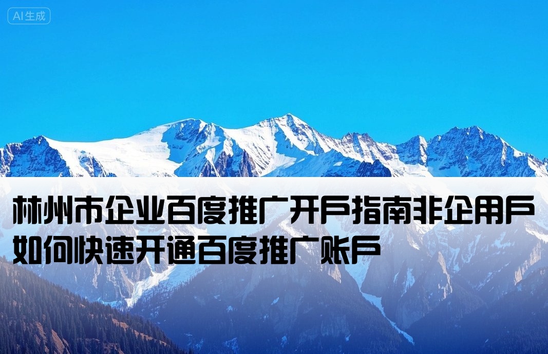 林州市百度非企开户