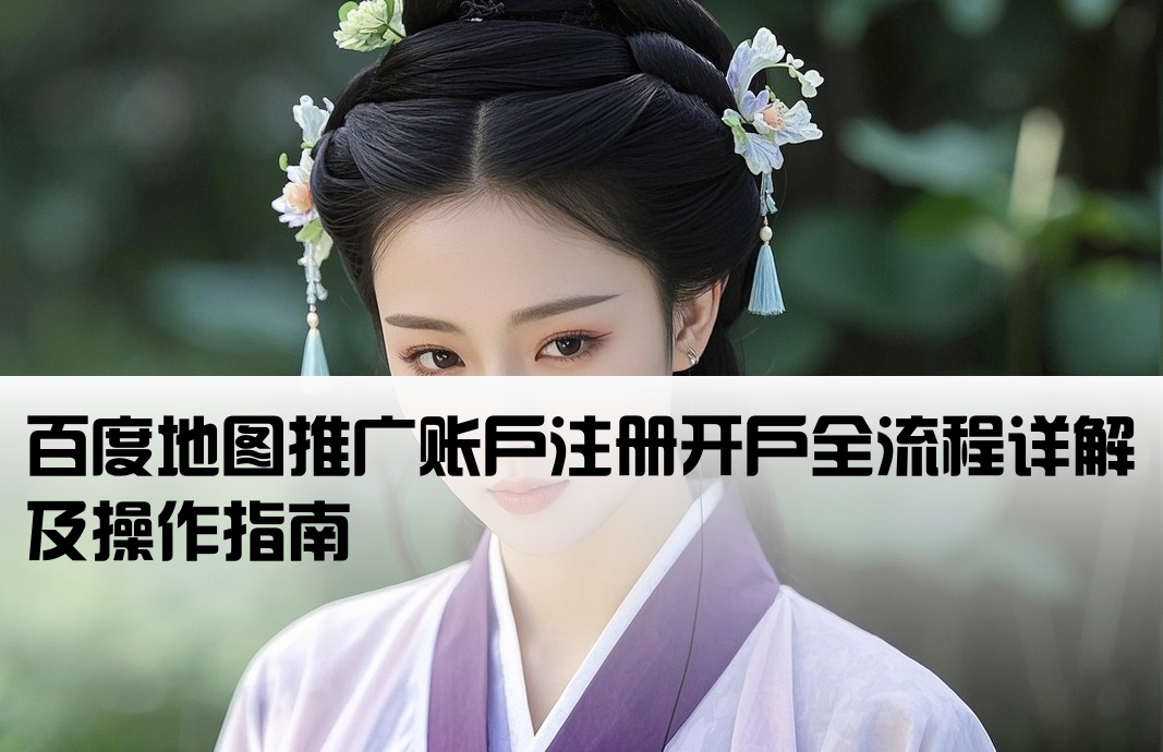 百度地图推广开户怎么开