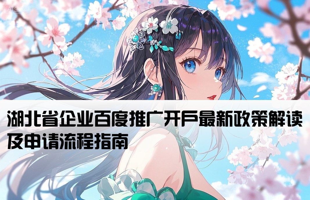 湖北百度推广开户政策