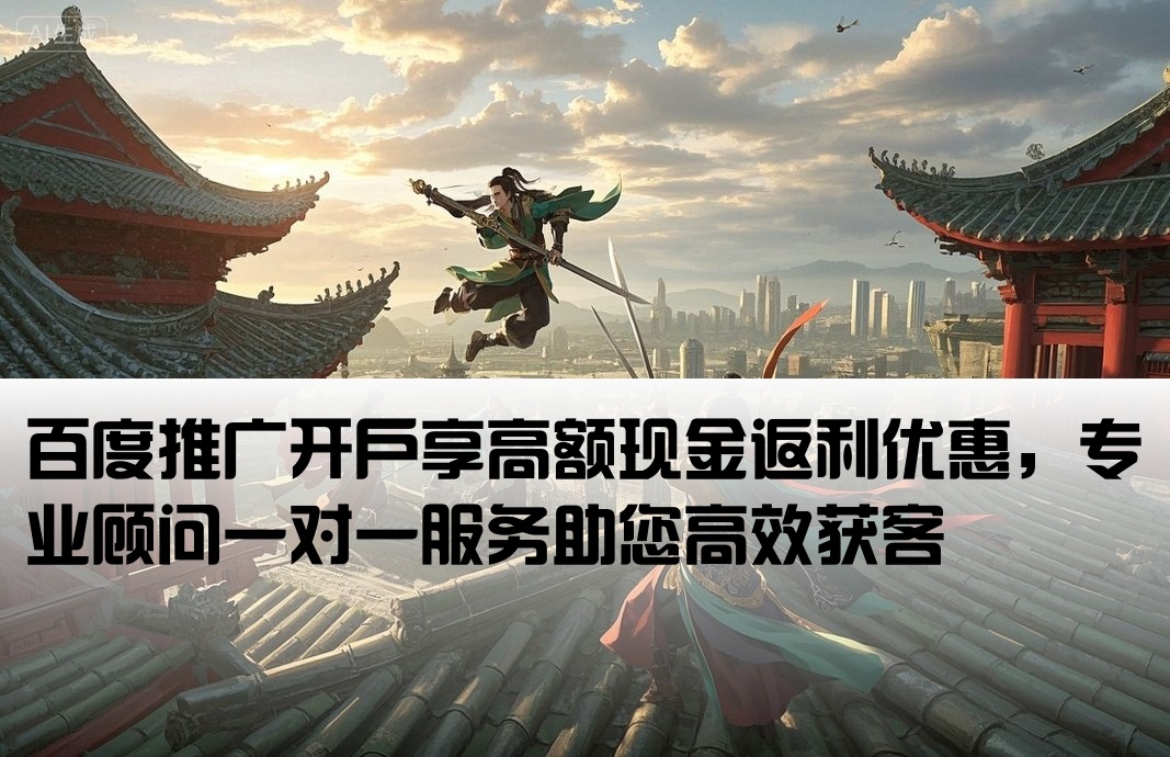 百度推广开户现金返点